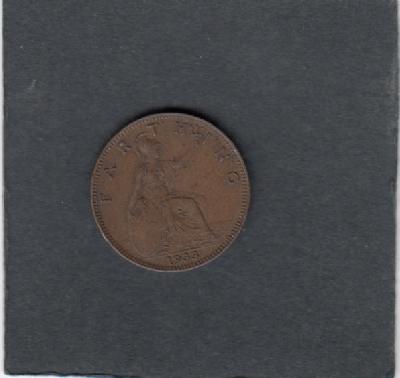 Beschrijving: 1 Farthing GEORGIUS V